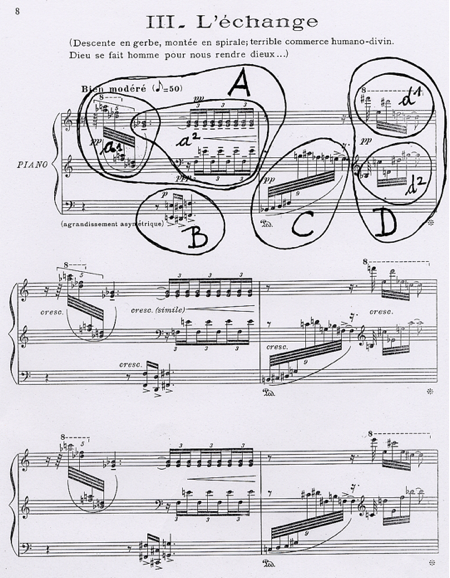 Olivier Messiaen: L'échange (Foto aus Olivier Messiaen, Vingt regards)